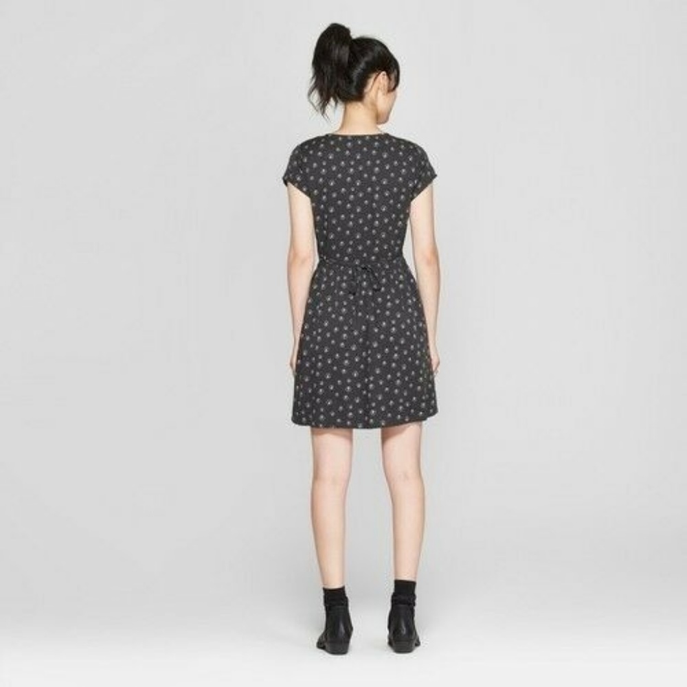 AC/DC Short Sleeve Empire Dress  #64-109 - Picture 2 of 3